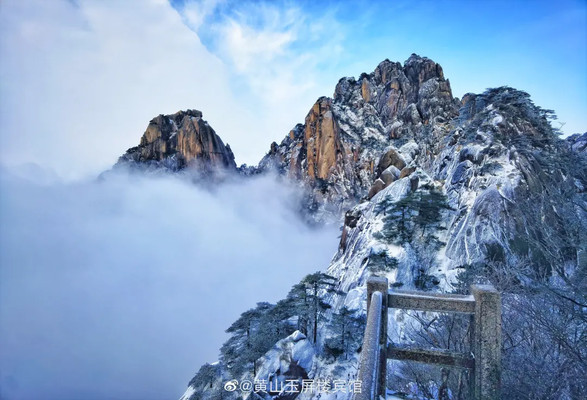 Climbing Huangshan to See the Jade Trees and Silver Flowers