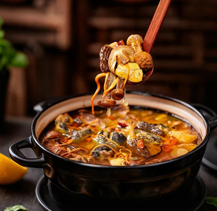 Wild Mushroom Hotpot Wild Mushroom Hotpot